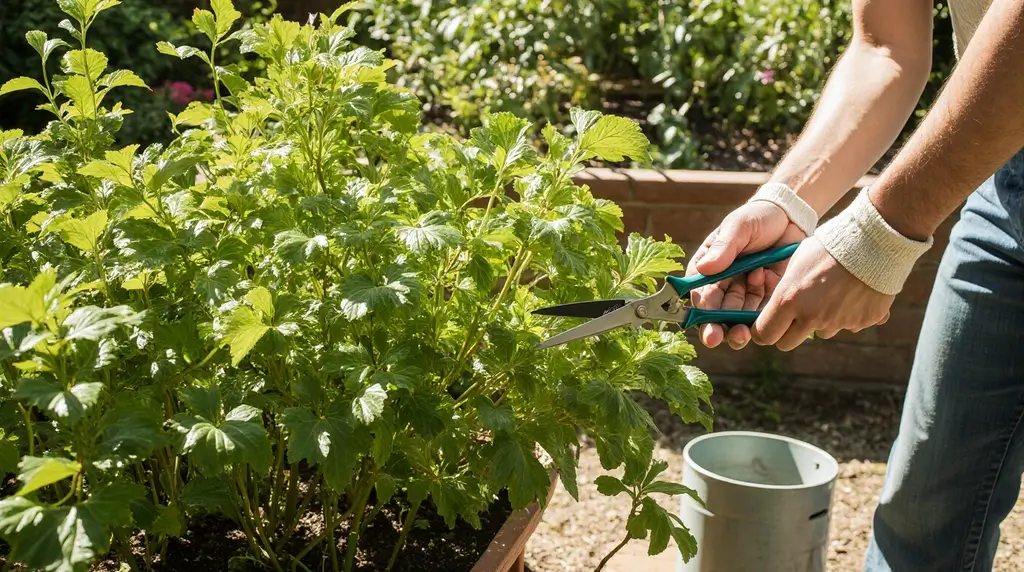 pruning plants