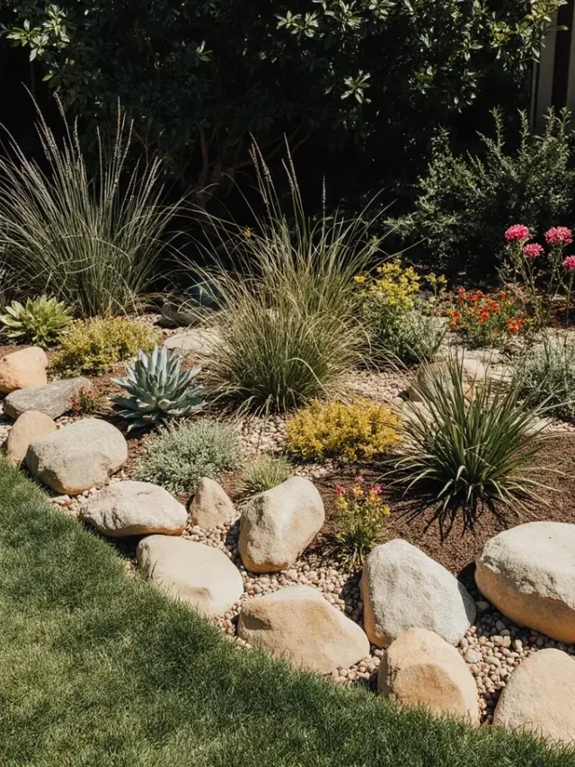 low maintenance small rock garden ideas​ That Wows Now
