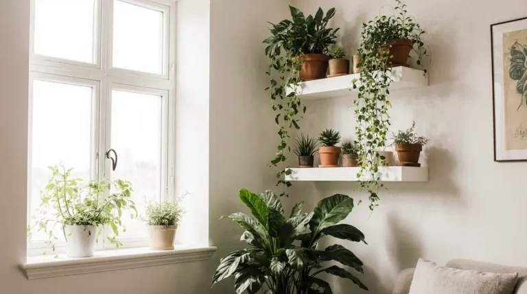 How to Create a Cozy Indoor Plant Corner Even in Small Home