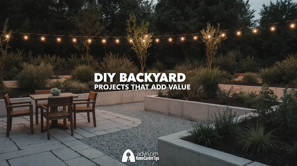 DIY backyard projects that add value Without Renovation