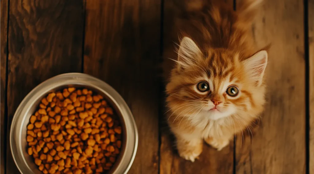 Alimentation du chaton