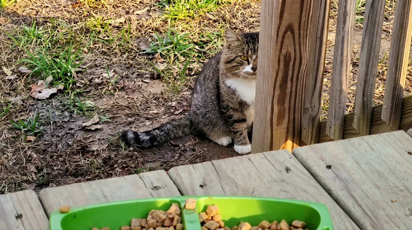 Sauvetage d'un chat errant — Pacha